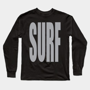 SURF Big and Bold Text Long Sleeve T-Shirt